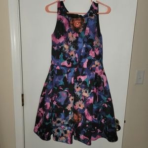 WORN ONCE Just Taylor Floral Fit & Flare Dress